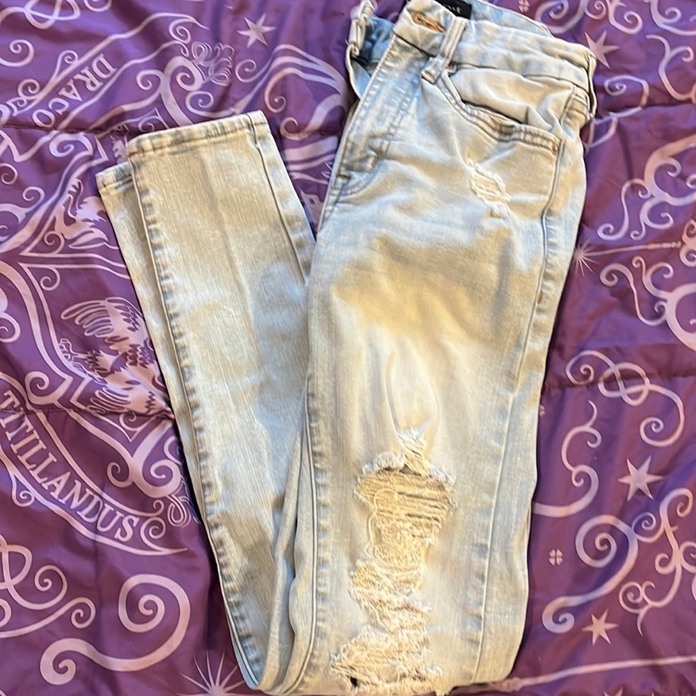 Aeropostale ripped jeans